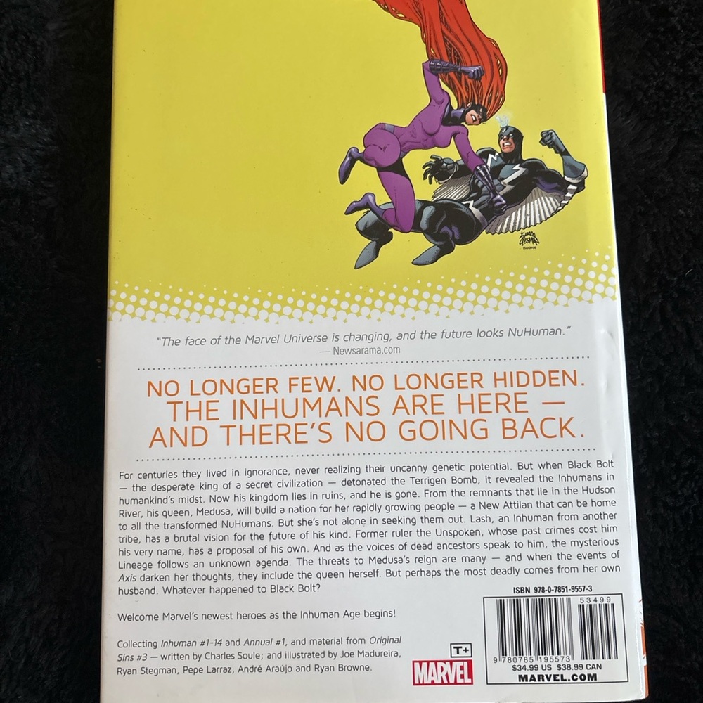 Marvel Inhuman Comic Book - Picture 2 of 2